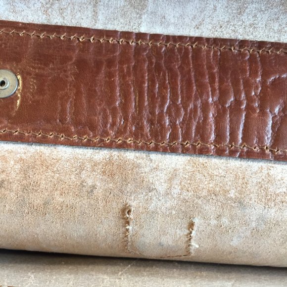 VINTAGE SWEDISH LEATHER BRIEFCASE - Picture 7 of 15